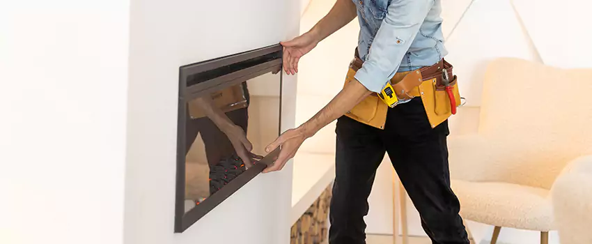 Metal Fireplace Installation in Alexandria, Virginia