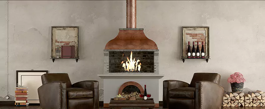Thelin Hearth Products Providence Pellet Insert Fireplace Installation in Alexandria, VA