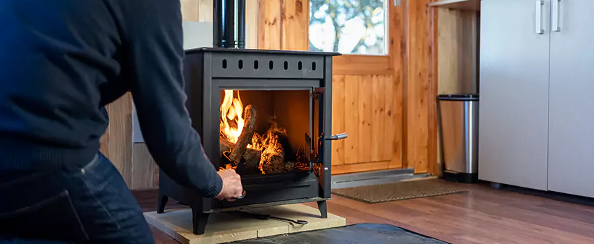 Open Hearth Wood Fireplace Installation in Alexandria, VA
