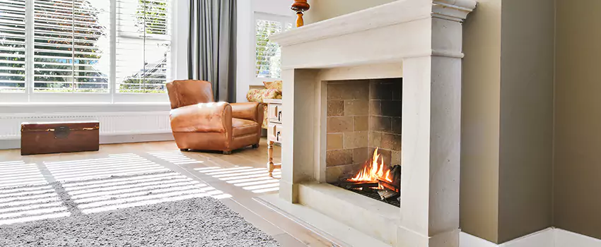 Vintage Fireplace Refacing in Alexandria, Virginia